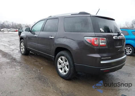 2015 GMC Acadia Sle-2 z USA, uszkodzony, nr VIN 1GKKVPKDXFJ331419